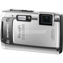 Tough TG-610 14MP Waterproof Shockproof Freezeproof Digital Camera - Silver