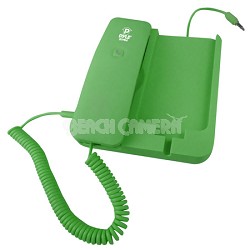 PIRTR60GR Handheld Phone and Desktop Dock for iPhone - Green