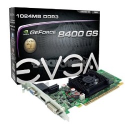GEFORCE 8400 GS PCIE 2.0 1024MB DDR3 DVI VGA HDMI