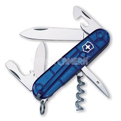 Spartan Translucent Pocket Knife (Sapphire)