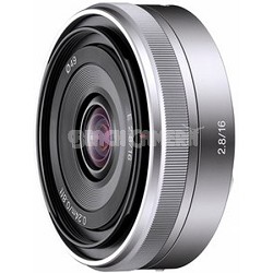 SEL16F28 - 16mm f/2.8 Wide-Angle Lens for NEX Series Cameras