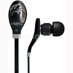 Tupac In-Ear Headphones w/ Mic and Remote - RBS-8490