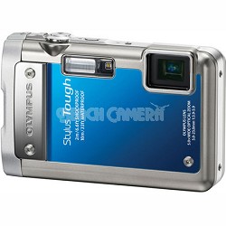 Stylus Tough 8010 Waterproof Shockproof Freezeproof Digital Camera (Blue)