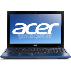 Aspire AS5560-7414 15.6" Notebook PC (Blue) - AMD Quad-Core A6-3420M Accel Proc