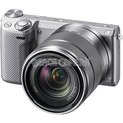 NEX-5RK/S Compact Interchangeable Lens Digital Camera with 18-55 Lens (Silver)