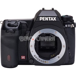 K-5 Weatherproof Digital SLR Digital Camera Body w/ 1080p HD Video