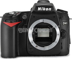 D90 DX-Format Digital SLR Camera Body (Lens Not Included)