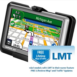 Nuvi 1450 LMT 5 inch GPS with Free Lifetime Maps and Traffic Updates