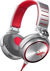 MDRX10 "The X" Headphone with 50mm Diaphragms (Red)