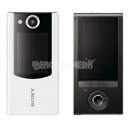 MHS-FS2 Bloggie Duo HD 4GB White Camera Camcorder w/ 2 LCD Screens - OPEN BOX