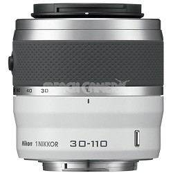 1 NIKKOR 30-110mm f/3.8 - 5.6 VR Lens White