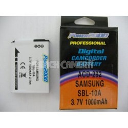 SBL-10A Replacement 3.7v, 1000mAh Lithium Ion Battery for Samsung SLB-10A