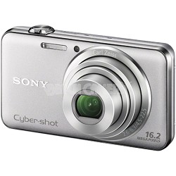 DSC-WX50 - 16.2MP CMOS Sensor Digital Camera 5X Optical Zoom 2.7" LCD (Silver)