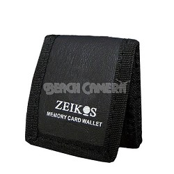 ZE-MC3A Tri-fold Memory Card Wallet - Stores up to 3 Memory Cards