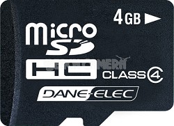 4 GB Micro SDHC Memory Card
