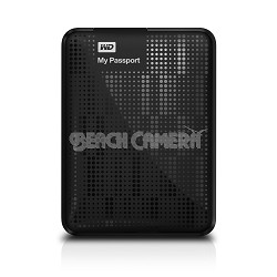 My Passport 1 TB USB 2.0/3.0 Portable Hard Drive - WDBBEP0010BBK-NESN (Black)