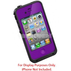 Waterproof Shockproof and Dirtproof iPhone Case for the iPhone 4S/4 - Purple