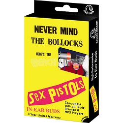 RBW-4942 - Sex Pistols In-Ear Buds Window Box