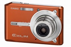 Exilim EX-S600 SUPER Slim Digital Camera (Electric Orange)