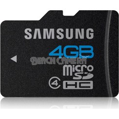 microSD High Speed 4GB Waterproof and Shockproof Memory Card + SDHC Adapter