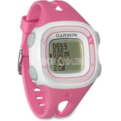 Forerunner 10 GPS Enabled Running Watch with Virtual Pacer (Pink/White)