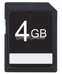 4GB Secure Digital SD Memory Card