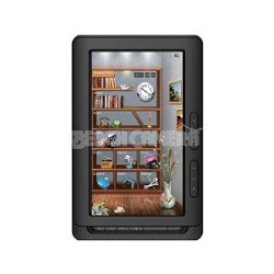 7" Color Display eBook Multimedia Tablet & eReader - Black