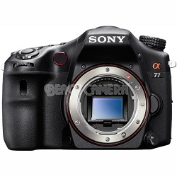 SLTA77V - a77 Digital SLR 24.3 MP Body Only