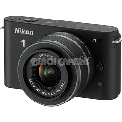 1 J1 SLR Black Digital Camera w/ 10-30mm VR Lens