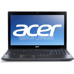 Aspire AS5560-8480 15.6" Notebook PC (Black) - AMD Quad-Core A8-3520M Accel Proc