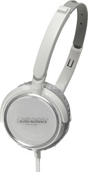 ATH-FC700AWH Portable Headphones with 40mm Neodymium Drivers (White)