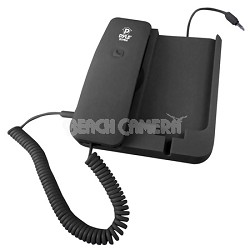 PIRTR60BK Handheld Phone and Desktop Dock for iPhone -Black