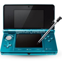 3DS Portable Gaming Console Aqua Blue CTRSBAAA - OPEN BOX