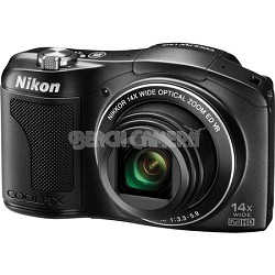 COOLPIX L610 16MP 14x Zoom 3.0-inch LCD Black Digital Camera