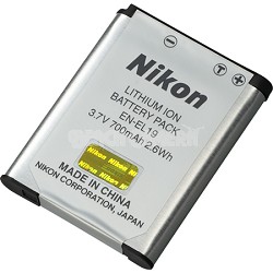 EN-EL19 700 mAh Rechargeable Battery for Coolpix S4300, S5200, S6500