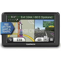 nuvi 2555LMT 5-Inch Advanced GPS w/ Lifetime Map &Traffic - Factory Refurbished