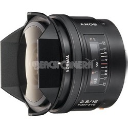 SAL16F28 - 16mm f2.8 Fisheye Lens      **OPEN BOX**