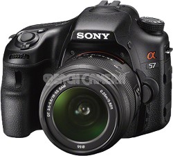 Alpha SLT-A57K 16.1 MP Digital SLR Kit w/ 18-55mm Lens - OPEN BOX