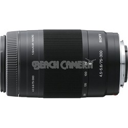 SAL75300 - 75-300mm f/4.5-5.6 Compact Super Telephoto Zoom Lens for Sony Alpha