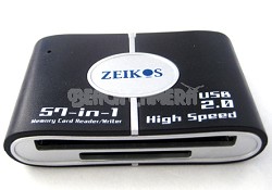 57-in-1 USB 2.0 High Speed Memory Card Reader SD,XD,CF,Micro SD,MS DUO and more