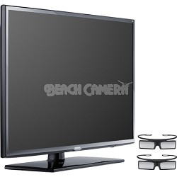 UN40EH6030 40 inch 120hz 1080p 3D LED HDTV + 2 Glasses