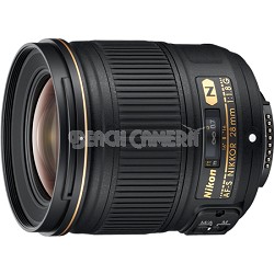 AF-S NIKKOR 28mm f/1.8G Lens w/ Nikon 5-Year USA Warranty