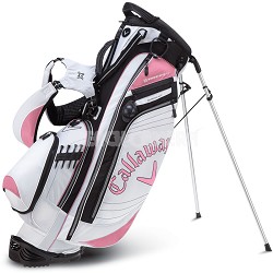 Callaway Golf Hyper-Lite 4.5 Stand Bag - White/Pink