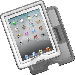 iPad 2/3 Nuud Case & Cover/Stand Bundle - White