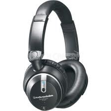 ATH-ANC27 QuietPoint Active Noise-Canceling On-Ear Headphones
