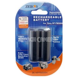 InfoLithium H Series NP-FM500 Camera battery for Select Alpha SLRs