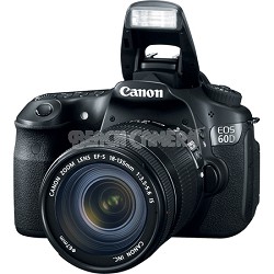 EOS 60D 18 MP CMOS Digital SLR Camera with 3.0-Inch LCD and 18-135mm Lens