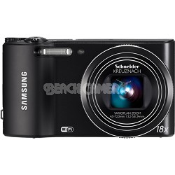 WB150F 14 MP 18X Optical Zoom Wi-Fi Digital Camera - Black