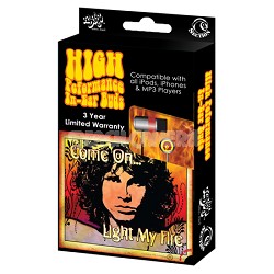RBW-6915 - Jim Morrison (Flames) In-Ear Buds Window Box